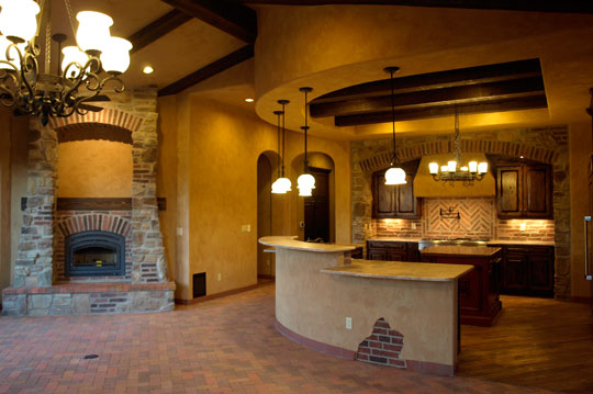 Kitchen and Sitting Room